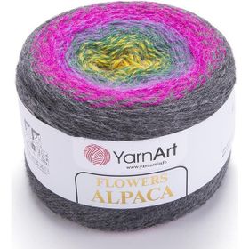 Yarnart 423 Flowers Alpaca Ebruli El Örgü İpi
