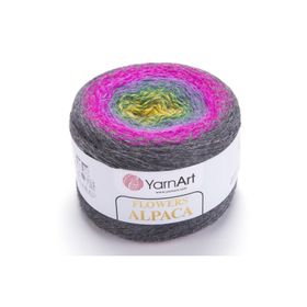 Yarnart 423 Flowers Alpaca Ebruli El Örgü İpi