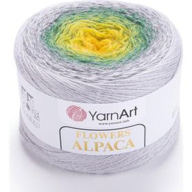 Yarnart 424 Flowers Alpaca Ebruli El Örgü İpi