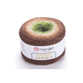 Yarnart 425 Flowers Alpaca Ebruli El Örgü İpi