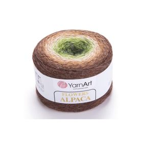 Yarnart 425 Flowers Alpaca Ebruli El Örgü İpi