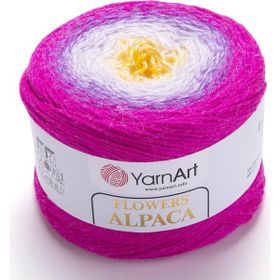 Yarnart 426 Flowers Alpaca Ebruli El Örgü İpi