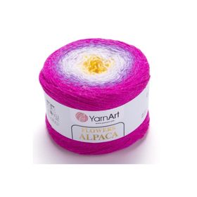Yarnart 426 Flowers Alpaca Ebruli El Örgü İpi