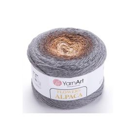 Yarnart 428 Flowers Alpaca Ebruli El Örgü İpi