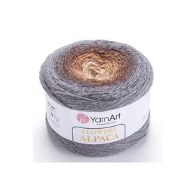 Yarnart 428 Flowers Alpaca Ebruli El Örgü İpi