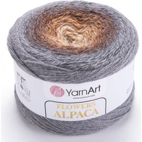 Yarnart 428 Flowers Alpaca Ebruli El Örgü İpi