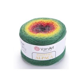 Yarnart 430 Flowers Alpaca Ebruli El Örgü İpi