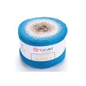 Yarnart 431 Flowers Alpaca Ebruli El Örgü İpi