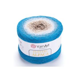 Yarnart 431 Flowers Alpaca Ebruli El Örgü İpi