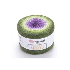 Yarnart 435 Flowers Alpaca Ebruli El Örgü İpi