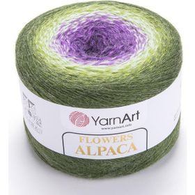 Yarnart 435 Flowers Alpaca Ebruli El Örgü İpi