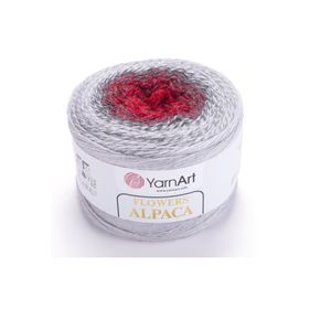 Yarnart 436 Flowers Alpaca Ebruli El Örgü İpi