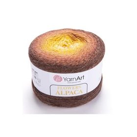 Yarnart 437 Flowers Alpaca Ebruli El Örgü İpi