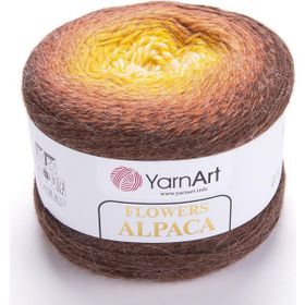 Yarnart 437 Flowers Alpaca Ebruli El Örgü İpi