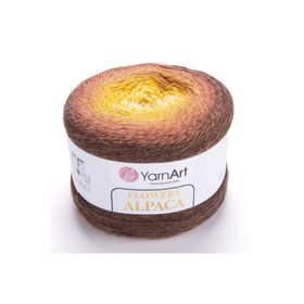 Yarnart 437 Flowers Alpaca Ebruli El Örgü İpi