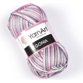 Yarnart 504 Begonia Melange Ebrulİ El Örgü İpi