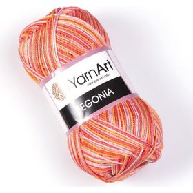 Yarnart 507 Begonia Melange Ebrulİ El Örgü İpi