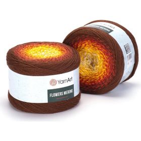 Yarnart 530 Flowers Merino Ebruli El Örgü İpi