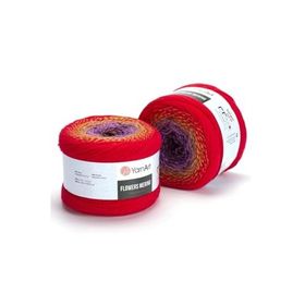Yarnart 541 Flowers Merino Ebruli El Örgü İpi