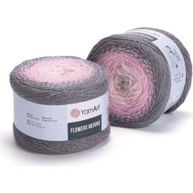 Yarnart 544 Flowers Merino Ebruli El Örgü İpi