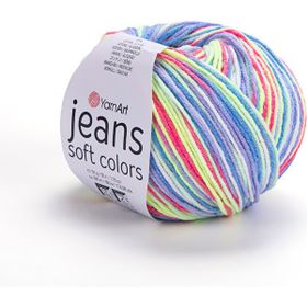 Yarnart 6207 Jeans Soft Colors Ebruli El Örgü Ipi