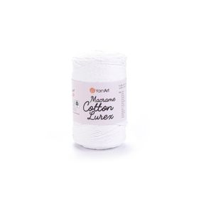 Yarnart 721 Macrame Cotton Lurex Simli Makrome El Örgü İpi