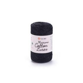 Yarnart 722 Macrame Cotton Lurex Simli Makrome El Örgü İpi