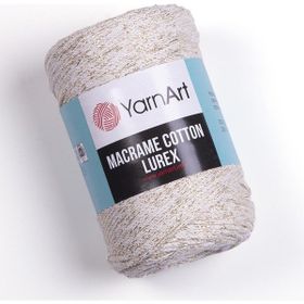 Yarnart 724 Macrame Cotton Lurex Simli Makrome El Örgü İpi