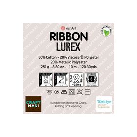 Yarnart 730 Ribbon Lurex Simli Aksesuar El Örgü İpi
