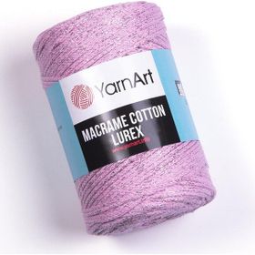 Yarnart 732 Macrame Cotton Lurex Simli Makrome El Örgü İpi