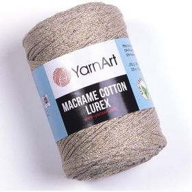 Yarnart 735 Macrame Cotton Lurex Simli Makrome El Örgü İpi