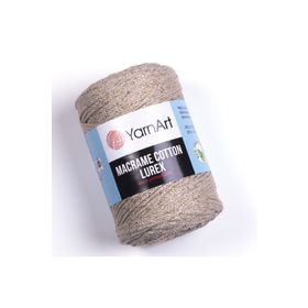 Yarnart 735 Macrame Cotton Lurex Simli Makrome El Örgü İpi