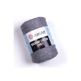 Yarnart 737 Macrame Cotton Lurex Simli Makrome El Örgü İpi