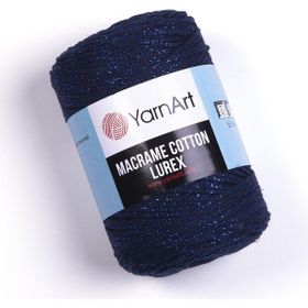 Yarnart 740 Macrame Cotton Lurex Simli Makrome El Örgü İpi