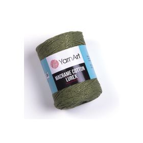 Yarnart 741 Macrame Cotton Lurex Simli Makrome El Örgü İpi
