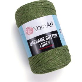 Yarnart 741 Macrame Cotton Lurex Simli Makrome El Örgü İpi