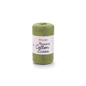 Yarnart 741 Macrame Cotton Lurex Simli Makrome El Örgü İpi