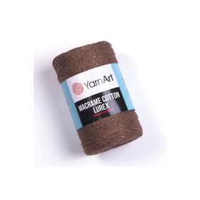 Yarnart 742 Macrame Cotton Lurex Simli Makrome El Örgü İpi
