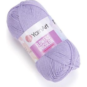 Yarnart 747 Flowers Unicolor Eflatun El Örgü İpi