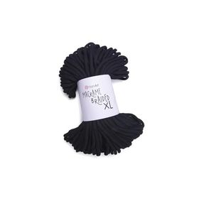 Yarnart 750 Macrame Braided Makrome Siyah El Örgü İpi