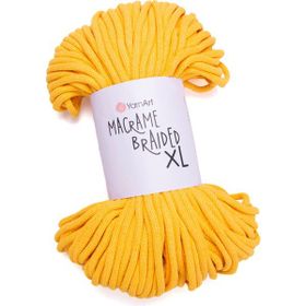 Yarnart 764 Macrame Braided Makrome Hardal El Örgü İpi