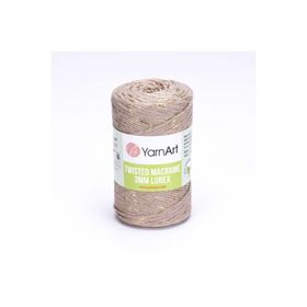 Yarnart 768 Twisted Macrame Lurex 3 mm El Örgü İpi
