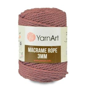Yarnart 792 Gül Kurusu Macrame Rope 3 mm İplik