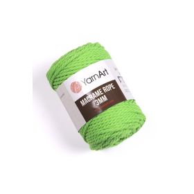 Yarnart 802 Macrame Rope 3 mm Makrome Yeşil El Örgü İpi