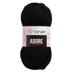 Yarnart Adore 354 Siyah İplik