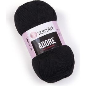 Yarnart Adore 354 Siyah İplik
