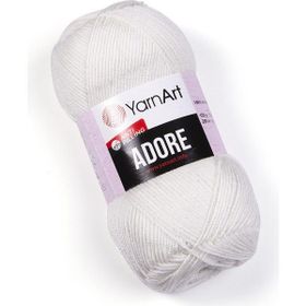 Yarnart Adore 357 İnci Beyazı İplik