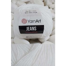 Yarnart Jeans 62 Beyaz İplik