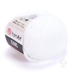 Yarnart Jeans 62 Beyaz İplik