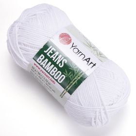 Yarnart Jeans Bamboo 101 Beyaz İplik